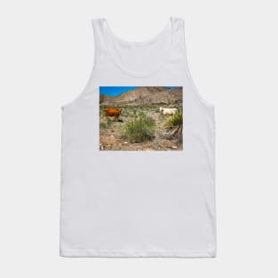 Criollo Cattle on the Open Range Tank Top